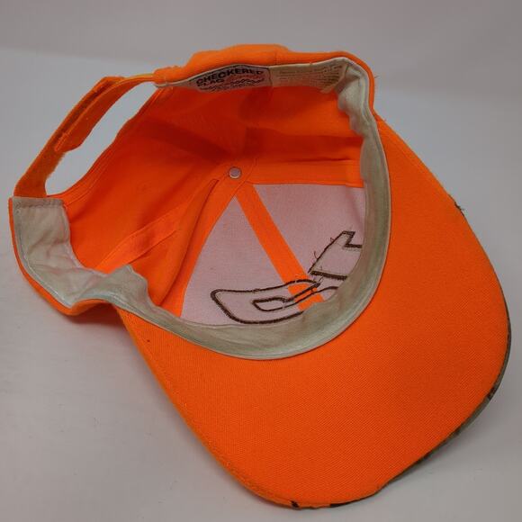 #12 Ryan Newman NASCAR Strapback Hat Orange One Size Embroidered Camo - Picture 7 of 9